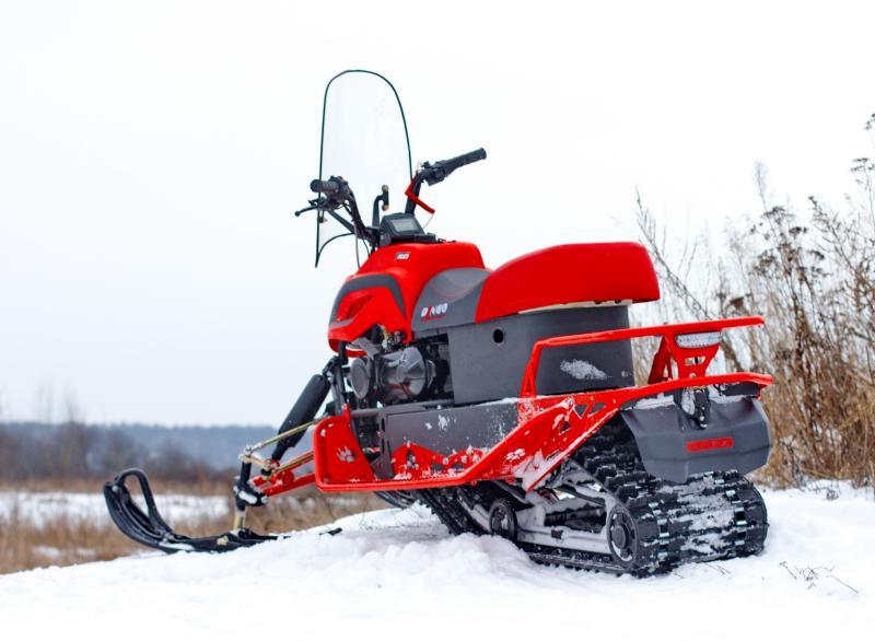 Снегоход DINGO T200 красный - фото 6 - id-p194741994
