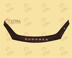 Dacia Sandero с 2008-2012 г.в. Дефлектор капота Vital Technologies