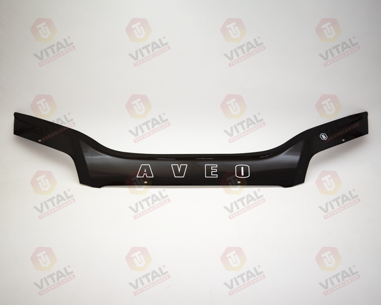 Chevrolet Aveo с 2003-2006(седан) с 2003-2008 (х/б) г.в. Дефлектор капота Vital Technologies