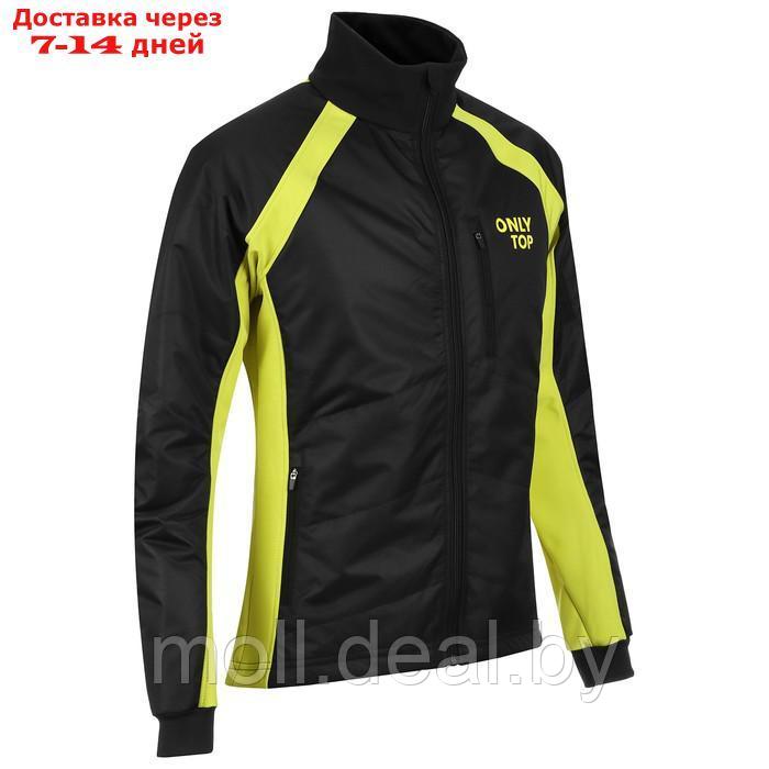 Куртка утеплённая ONLYTOP, black/yellow, размер 48 - фото 2 - id-p194649654