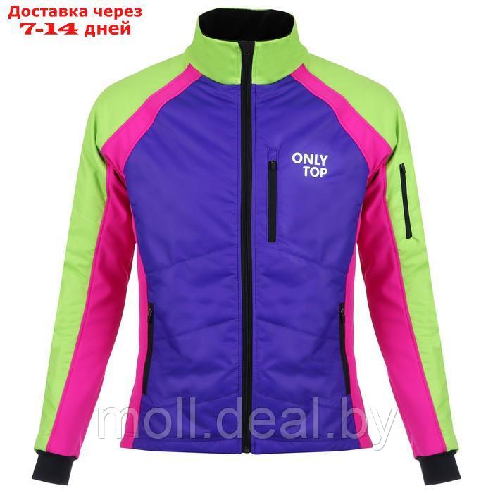 Куртка утеплённая ONLYTOP, multicolor, размер 48