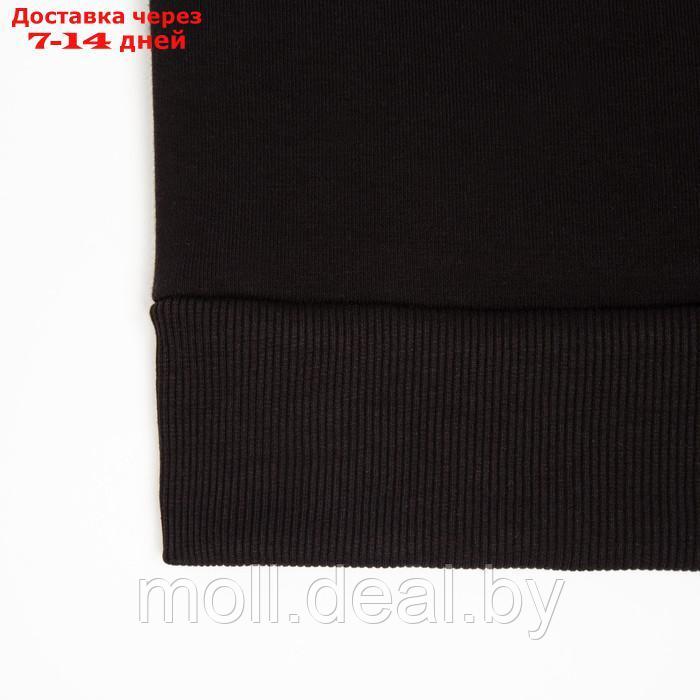 Худи женское MINAKU: Casual Collection цвет черный, р-р 50-52 - фото 7 - id-p194650678
