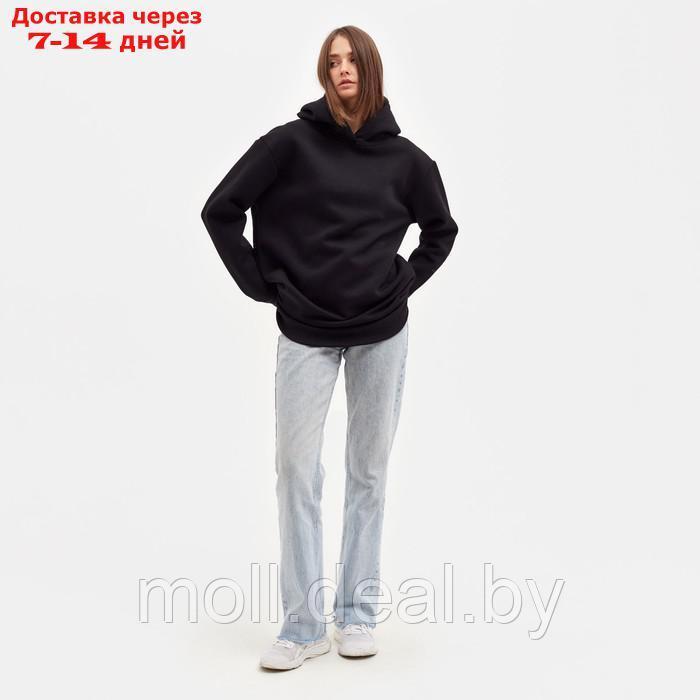 Худи женское MINAKU: Casual Collection цвет черный, р-р 42-44 - фото 6 - id-p194650689