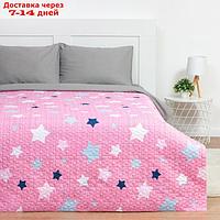 Покрывало евро макси Экономь и Я Stars 240*210±5см, 100% полиэстер, 190гр/м2