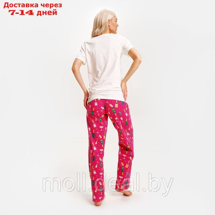 Пижама новогодняя женская (футболка и брюки) KAFTAN Girl, размер 44-46 - фото 3 - id-p194650692