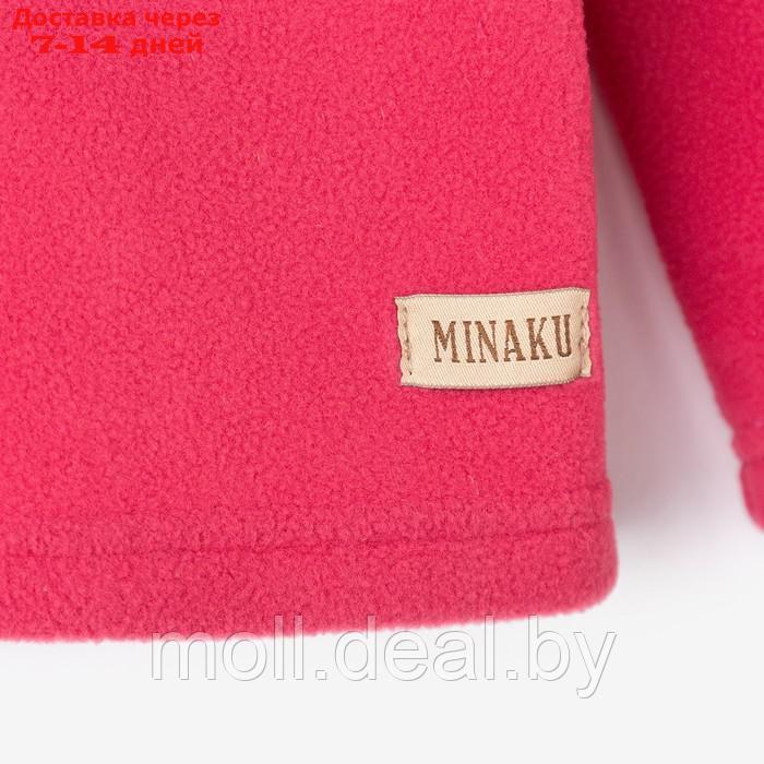 Джемпер детский MINAKU цвет темно-розовый, размер 98 - фото 7 - id-p194650810