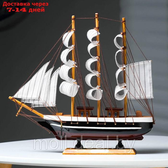 Корабль сувенирный средний "Пилад", борта тёмные, 33х31х5 см - фото 6 - id-p194649198