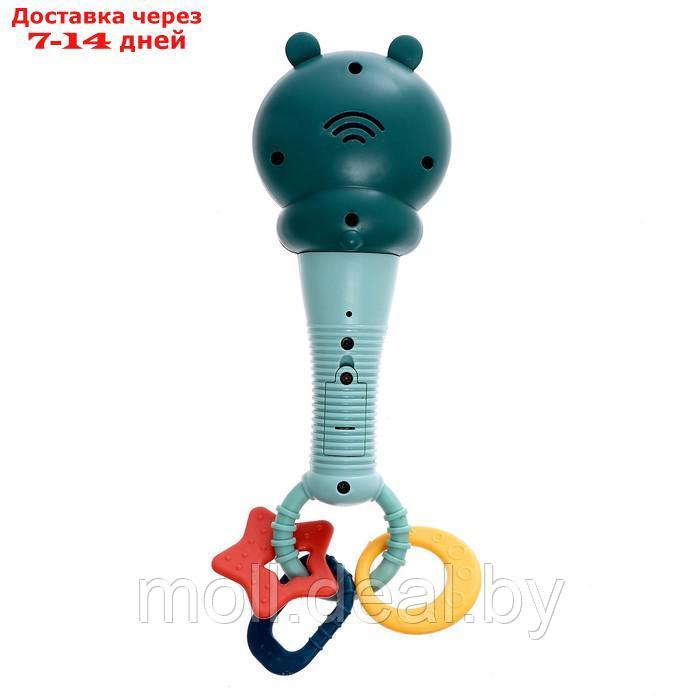 ZABIAKA Музыкальная игрушка "Милый мишка" SL-05942D звук, свет, цвет зелёный - фото 2 - id-p194648463