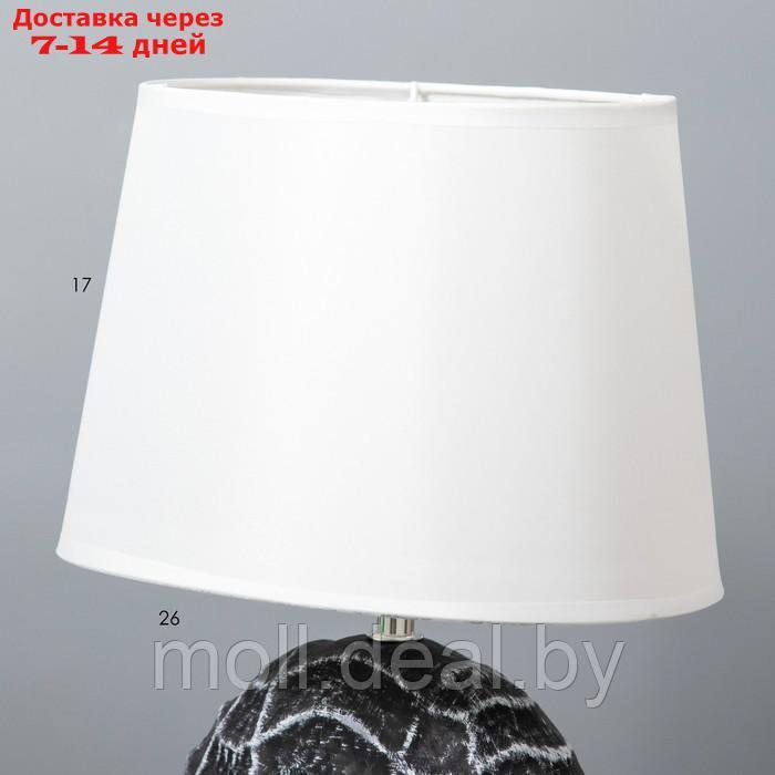 Настольная лампа "Велория" Е14 40Вт серый 18х27х40 см - фото 4 - id-p194649535