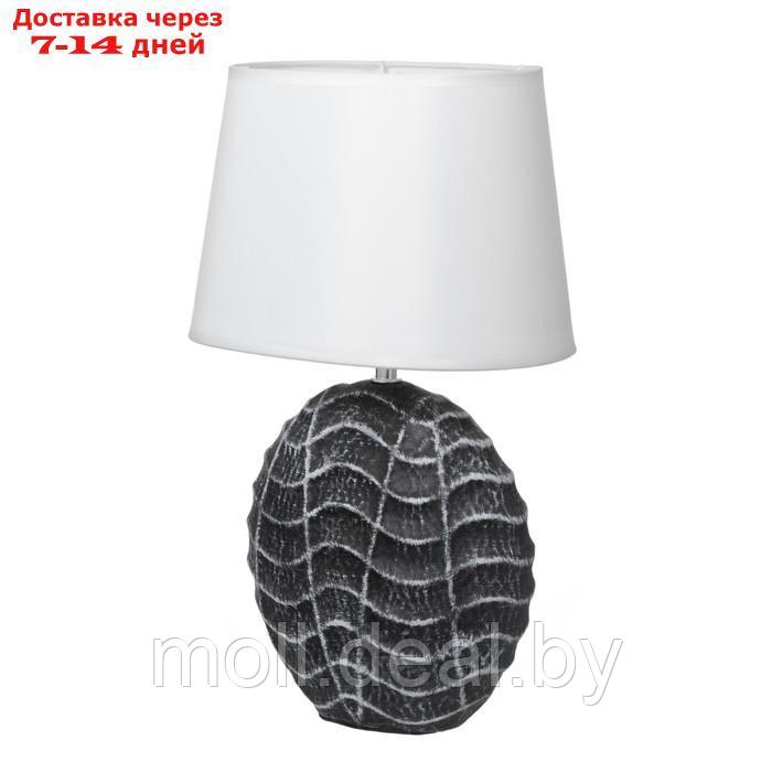Настольная лампа "Велория" Е14 40Вт серый 18х27х40 см - фото 8 - id-p194649535