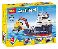3112 Конструктор DECOOL Исследователь океана 4 в 1, 213 деталей, Аналог LEGO Creator 31045