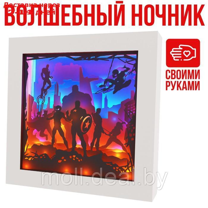 Набор для творчества Волшебный ночник, Marvel Мстители - фото 1 - id-p194650620