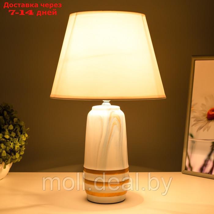 Настольная лампа "Алсера" Е14 40Вт 21,5х21,5х41 см - фото 3 - id-p194649581