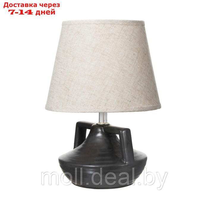 Настольная лампа "Амето" Е27 40Вт черный 20х20х29 см - фото 10 - id-p194649584