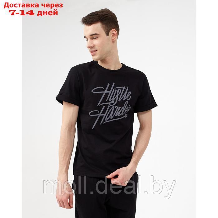 Пижама мужская KAFTAN "Hustle harder" р.56 - фото 5 - id-p194650633