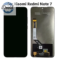 Дисплей (экран) Xiaomi Redmi Note 7, Note 7 Pro (M1901F7G) с тачскрином, черный LUX качество