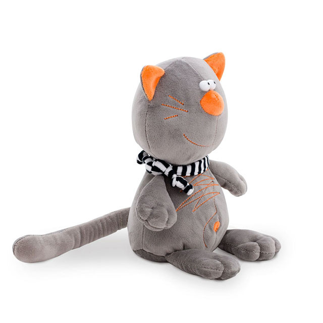 Мягкая игрушка Кот Батон серый 20 см Orange Toys / MC2370/20B - фото 3 - id-p194818120