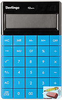 Калькулятор настольный Berlingo Power TX, 12 разр., двойное питание, синий