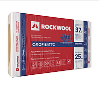 Утеплитель ROCKWOOL ФЛОР БАТТС 1000х600х50