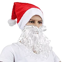 Борода Деда Мороза+шапка