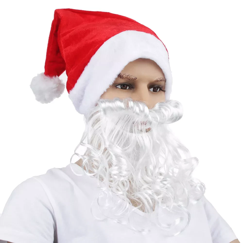Борода Деда Мороза+шапка - фото 1 - id-p194828423