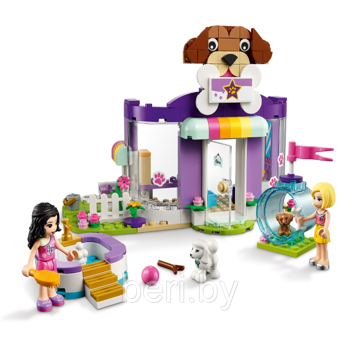 60114 Конструктор Lari Friends "Дневной стационар для собак", 227 деталей (Аналог LEGO Friends 41691) - фото 3 - id-p194828420