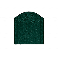 Металлический штакетник "Европланка 120" RAL6005 матовый зеленый (двухсторонний)