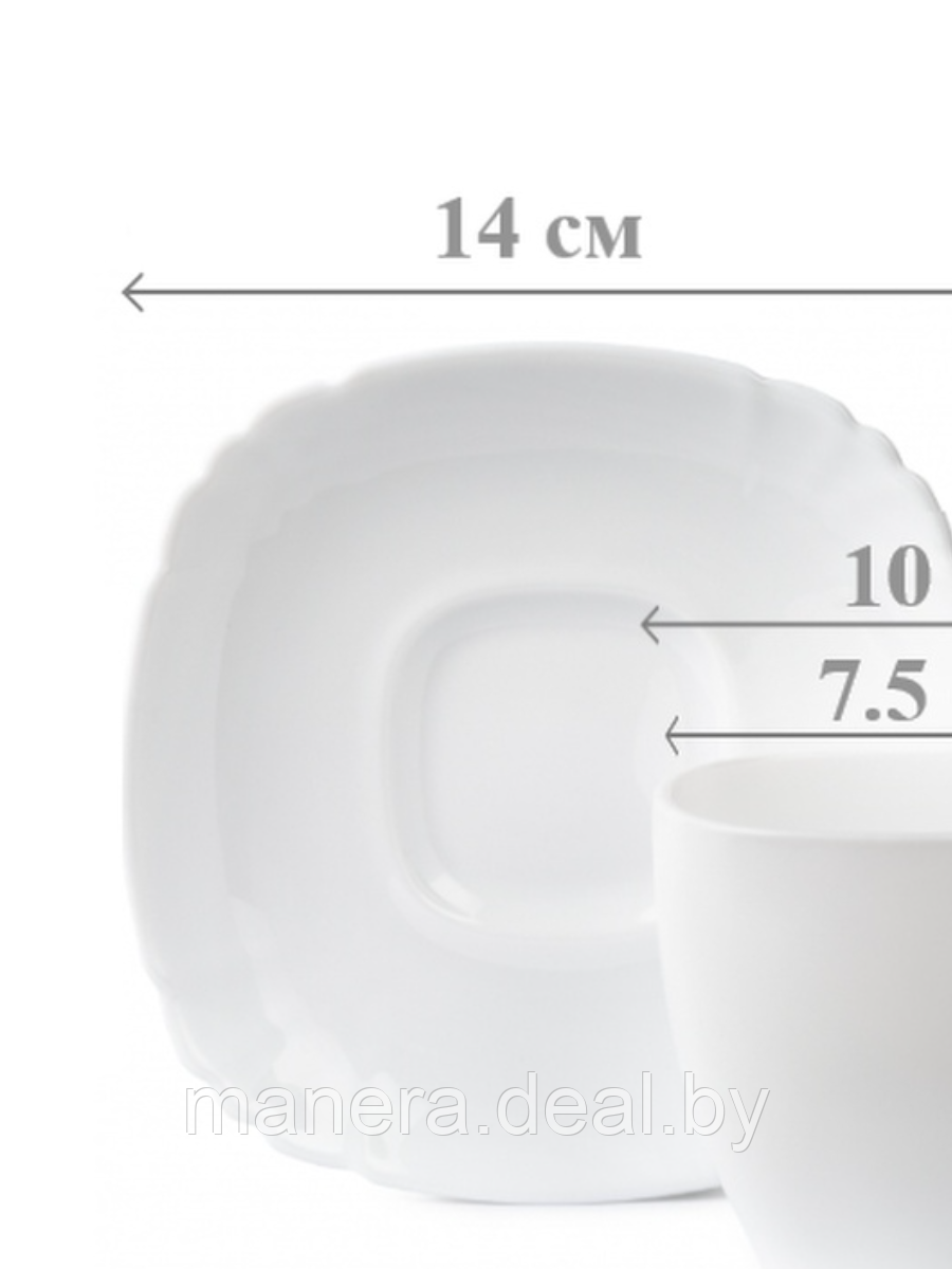 Чайный сервиз Luminarc 220 мл на 6 перс. - фото 2 - id-p137050672