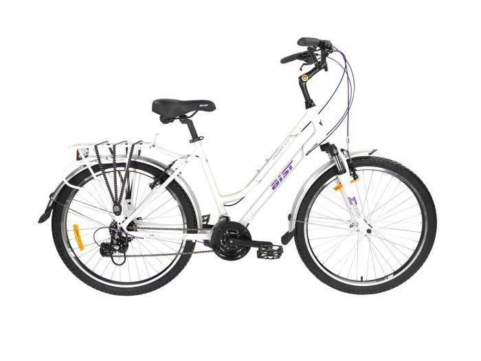 Велосипед Aist Cruiser 2.0 W 26 13.5 белый 2021 - фото 1 - id-p193048939