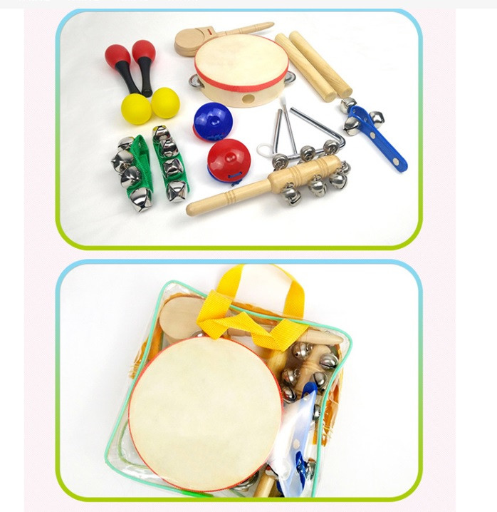 Набор игрушечных музыкальных инструментов, артикул Р017-1 - фото 2 - id-p194846870