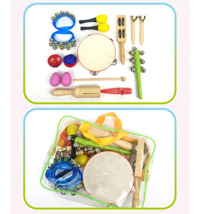 Набор игрушечных музыкальных инструментов, артикул Р016-1 - фото 2 - id-p194846869