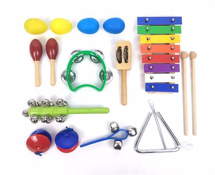 Набор игрушечных музыкальных инструментов, артикул Р018-1 - фото 1 - id-p194846871