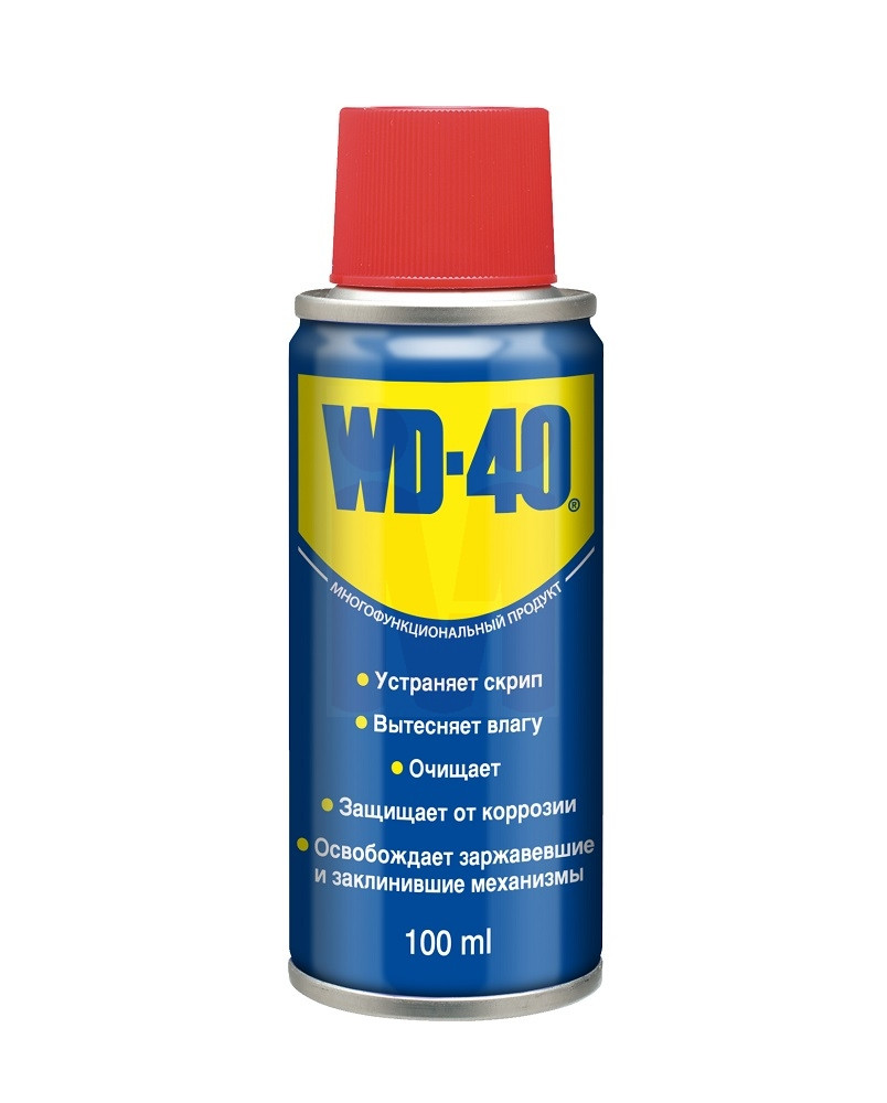 ОЧИСТИТЕЛЬНО-СМАЗЫВАЮЩАЯ СМЕСЬ WD-40 100МЛ