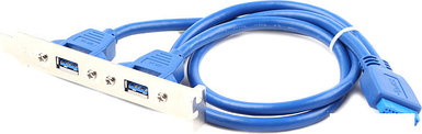 Планка Cablexpert CC-USB3-RECEPTACLE