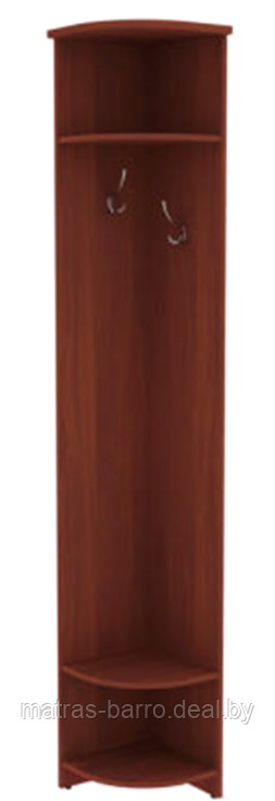 Вешалка-стеллаж Гарун 303 угловая напольная с крючками в цвете итальянский орех - фото 1 - id-p194851558