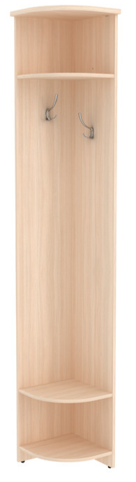 Вешалка-стеллаж Гарун 303 угловая напольная с крючками в цвете итальянский орех - фото 6 - id-p194851558