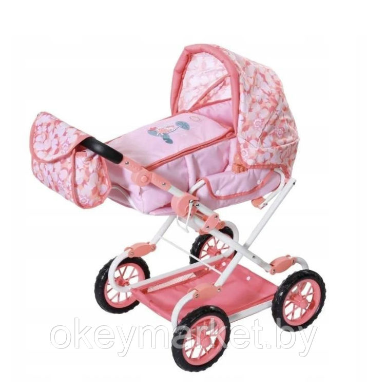 Коляска для куклы Baby Annabell Делюкс складная, с сумкой 703922, фото 2