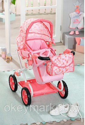 Коляска для куклы Baby Annabell Делюкс складная, с сумкой 703922, фото 2