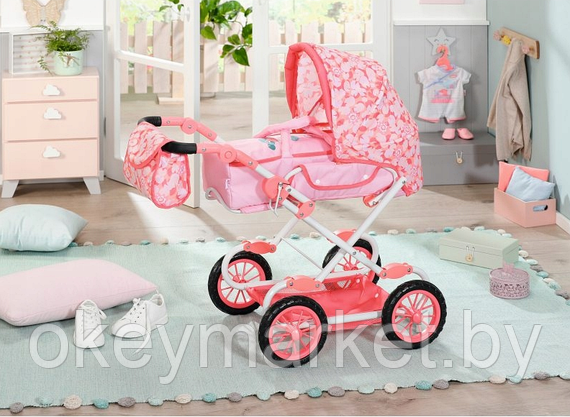 Коляска для куклы Baby Annabell Делюкс складная, с сумкой 703922, фото 3