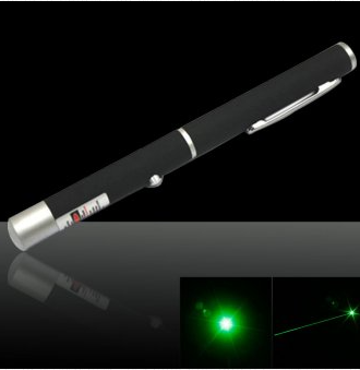 Лазерная указка Green Laser Pointer с 1 активной насадкой - фото 3 - id-p194855473
