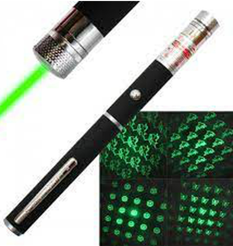 Лазерная указка Green Laser Pointer с 1 активной насадкой - фото 8 - id-p194855473