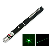 Лазерная указка Green Laser Pointer с 1 активной насадкой, фото 2