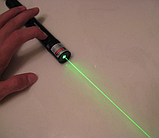 Лазерная указка Green Laser Pointer с 1 активной насадкой, фото 4