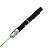 Лазерная указка Green Laser Pointer с 1 активной насадкой, фото 7