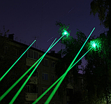 Лазерная указка Green Laser Pointer с 1 активной насадкой, фото 10