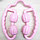 Роликовый ручной массажер универсальный (шея, тело, ноги, руки), 4 ролика ZEPMA MASSAGE Розовый, фото 6