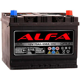 Аккумуляторы Alfa Asia