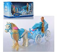 Карета с лошадью и куклой 686-815