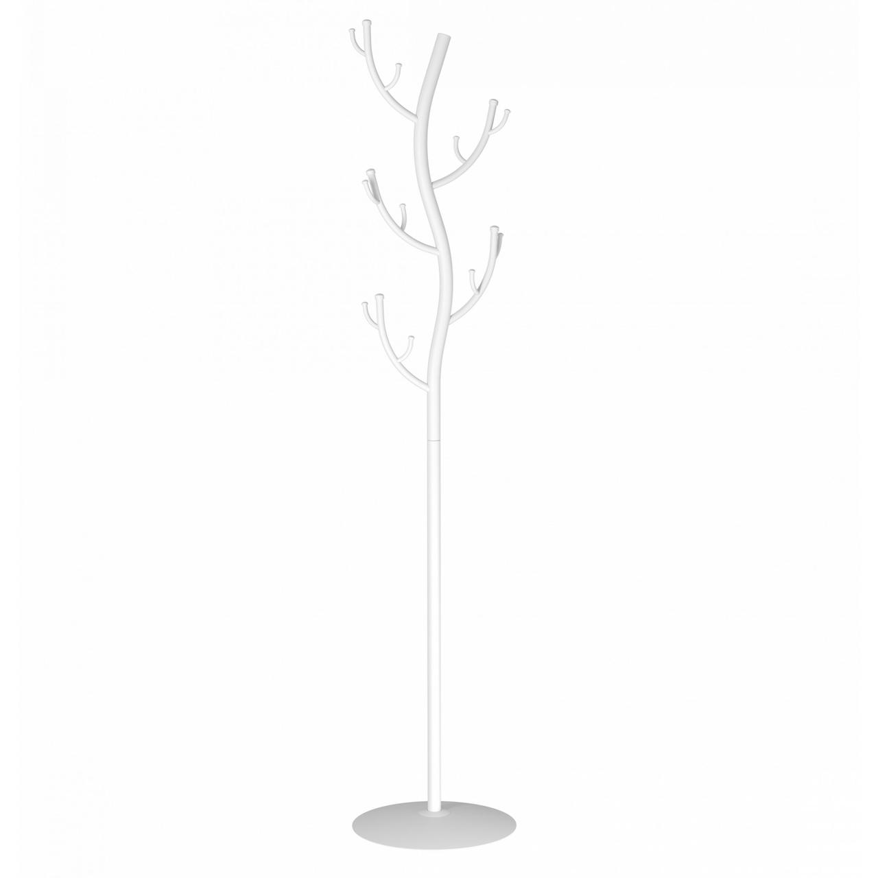 Вешалка напольная Дерево, белый, сталь - фото 1 - id-p194857291