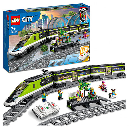 Lego Конструктор LEGO Пассажирский поезд-экспресс City 60337, фото 2